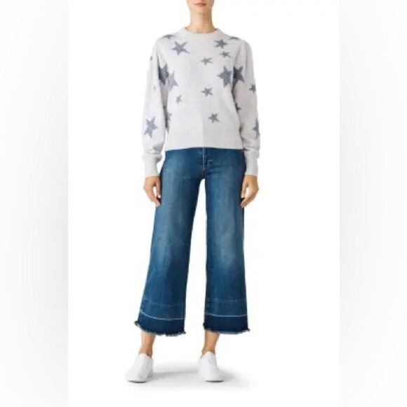 Rebecca Taylor Star Intarsia Sweater Excellent Condition size M - Picture 6 of 10